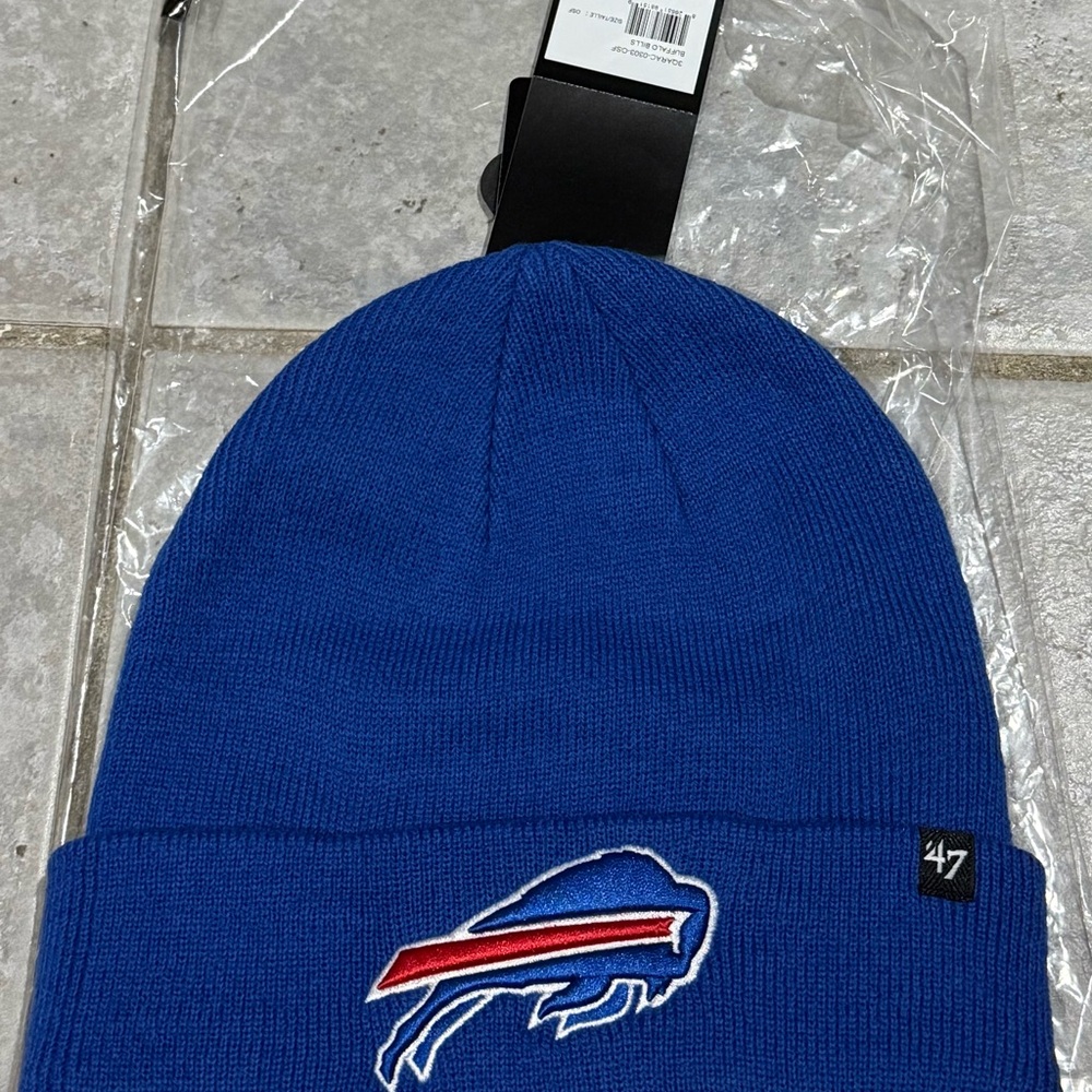 NFL Buffalo Bills ‘47 Brand Blue Beanie with Logo